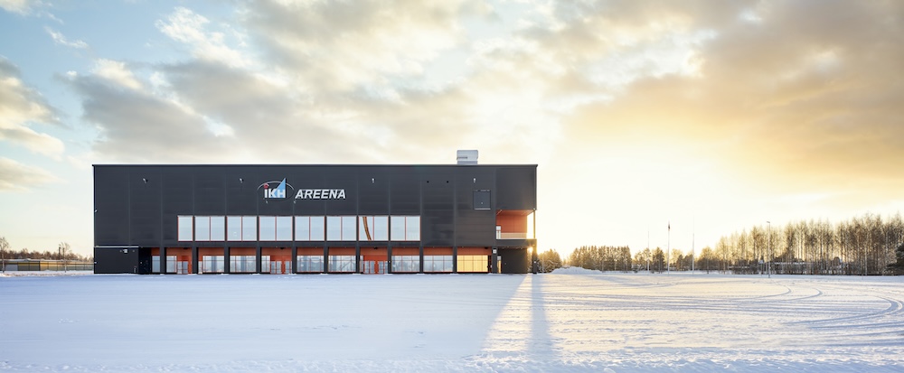 ikh areena alumiini ikkunat julkisivut tikli facade